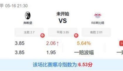 冷门预警：莱比锡欧冠已定战意松懈，弗赖堡主场收官或捍卫尊严