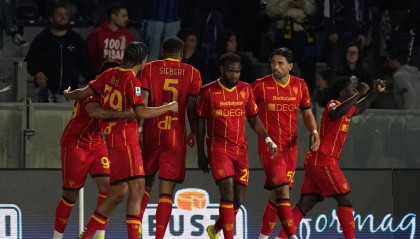 莱切以2-1客胜比萨，意甲确认两支降级队，小辣椒保级战中争取5分